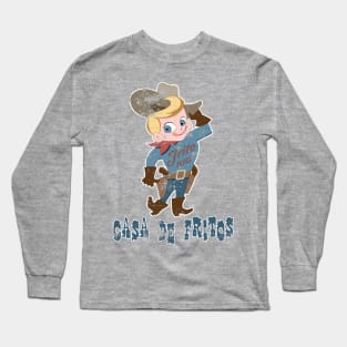 Casa de Fritos (distressed) Long Sleeve T-Shirt